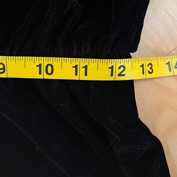 Victoria's Secret Black Velvet Romper NWT (XS) - Picture 7 of 8